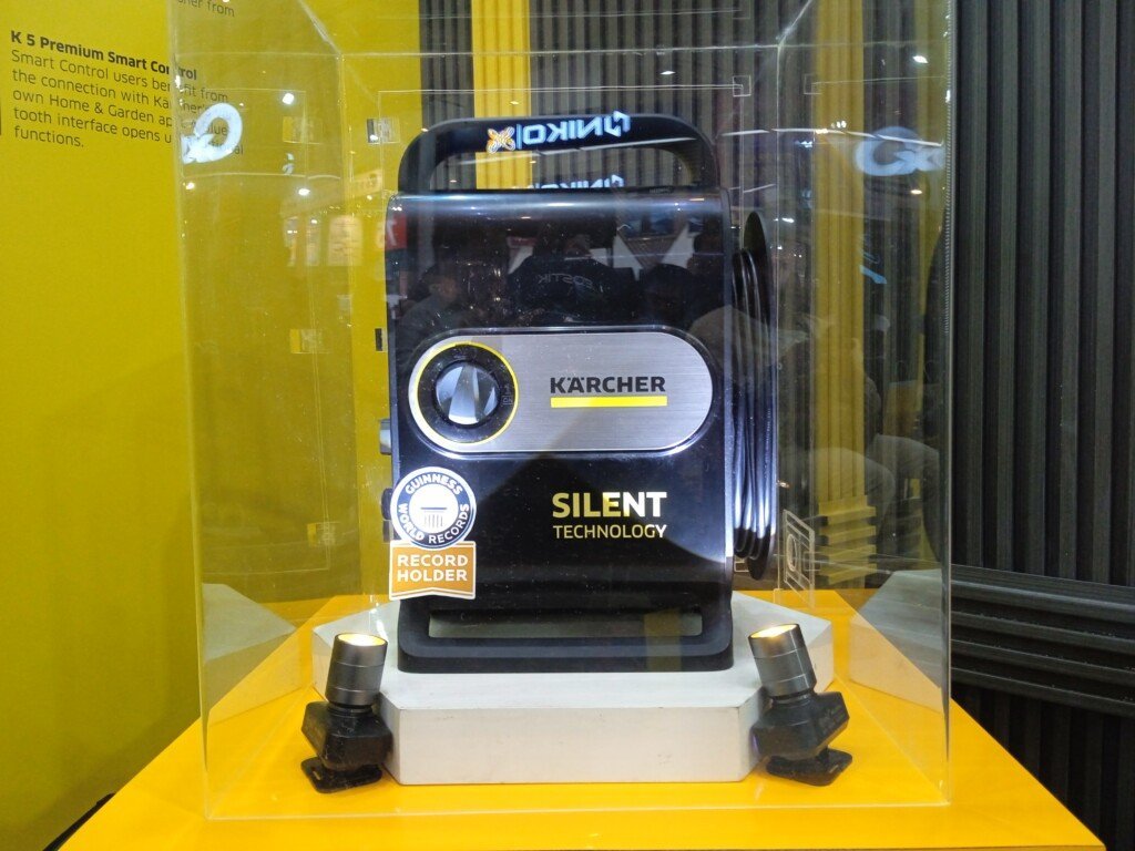 karcher, mesin pressure washer k silent technology