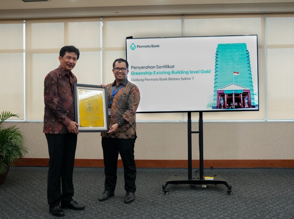 Gedung Permata Bank di Bintaro Raih Sertifikat Green Building dari GBCI