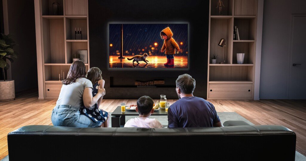 sharp aquos xled hu8500, televisi sharp terbaru, teknologi mini led tv, sharp tv aquos 4k hn7000