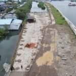 kementerian pu, pembangunan tanggul pesisir teluk jakarta, penurunan muka tanah