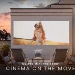 proyektor laser 4k terkecil, hisense m2 pro laser mini projector, proyektor canggih ai,