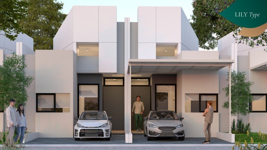 rumah tipe lily, premier promenade, jual rumah di depok
