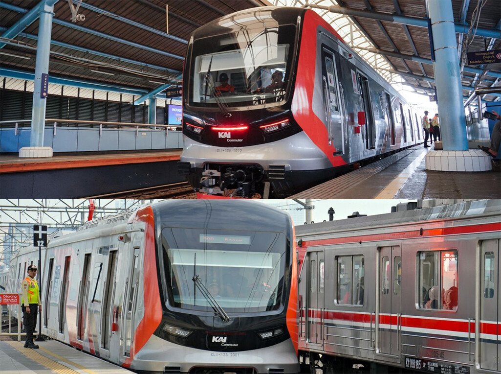 rangkaian krl baru, krl commuter line, jadwal terbaru krl commuter line, transportasi massal