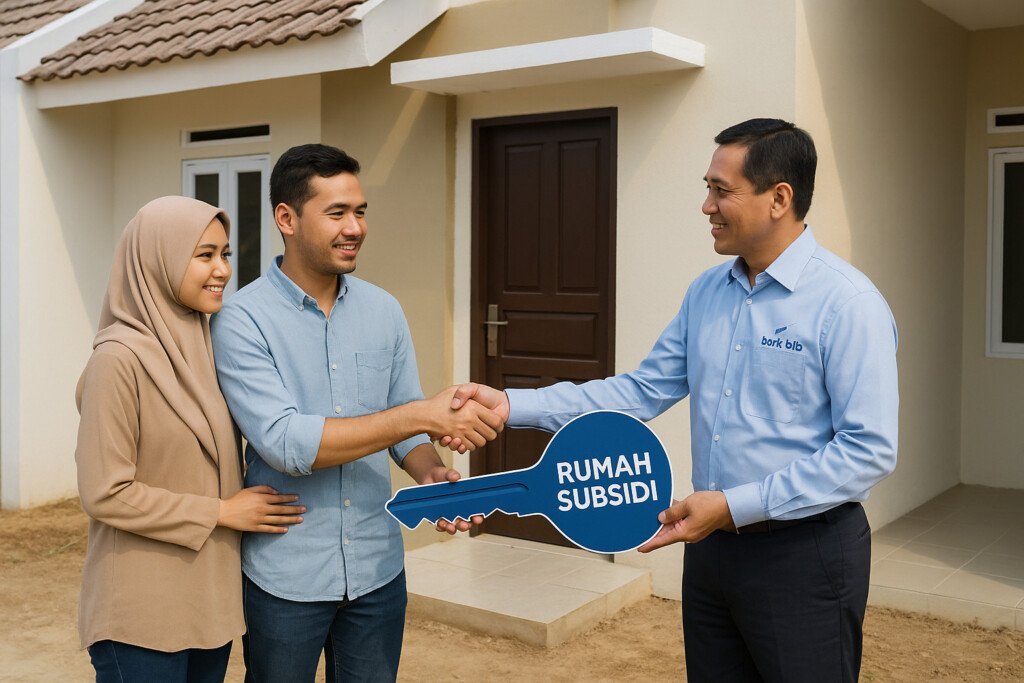 serah terima rumah, bank bjb, rumah subsidi,