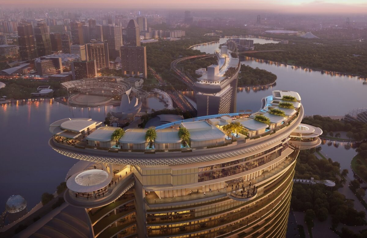 las vegas sands, marina bay sands singapura,