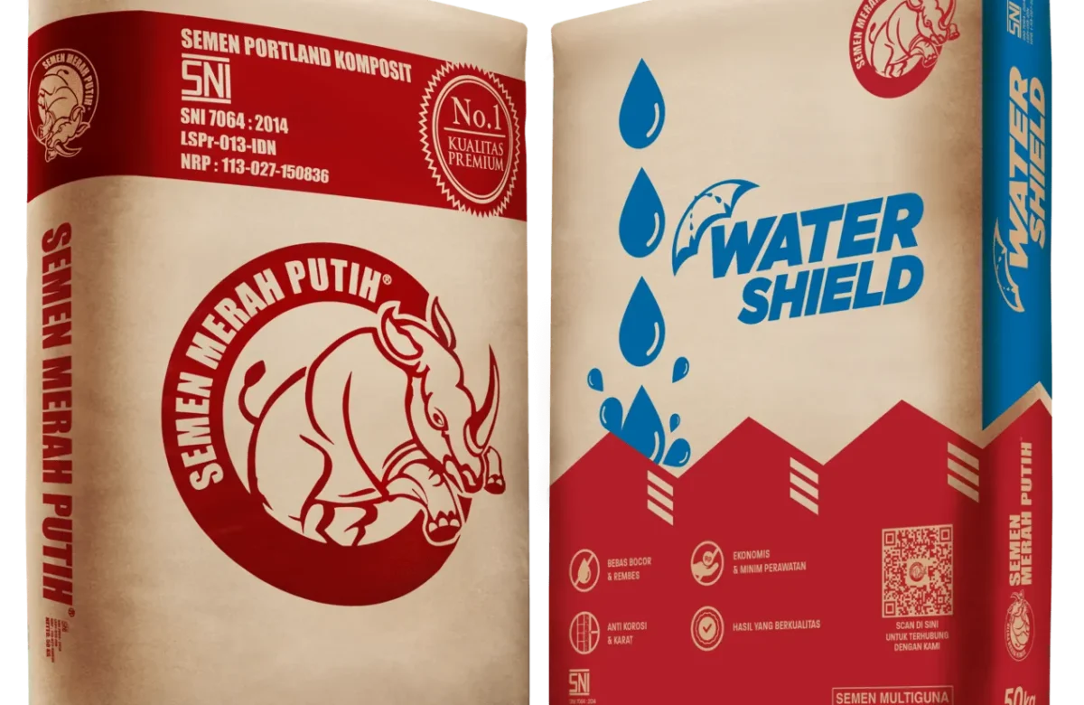 semen merah putih watershield, produk lokal,