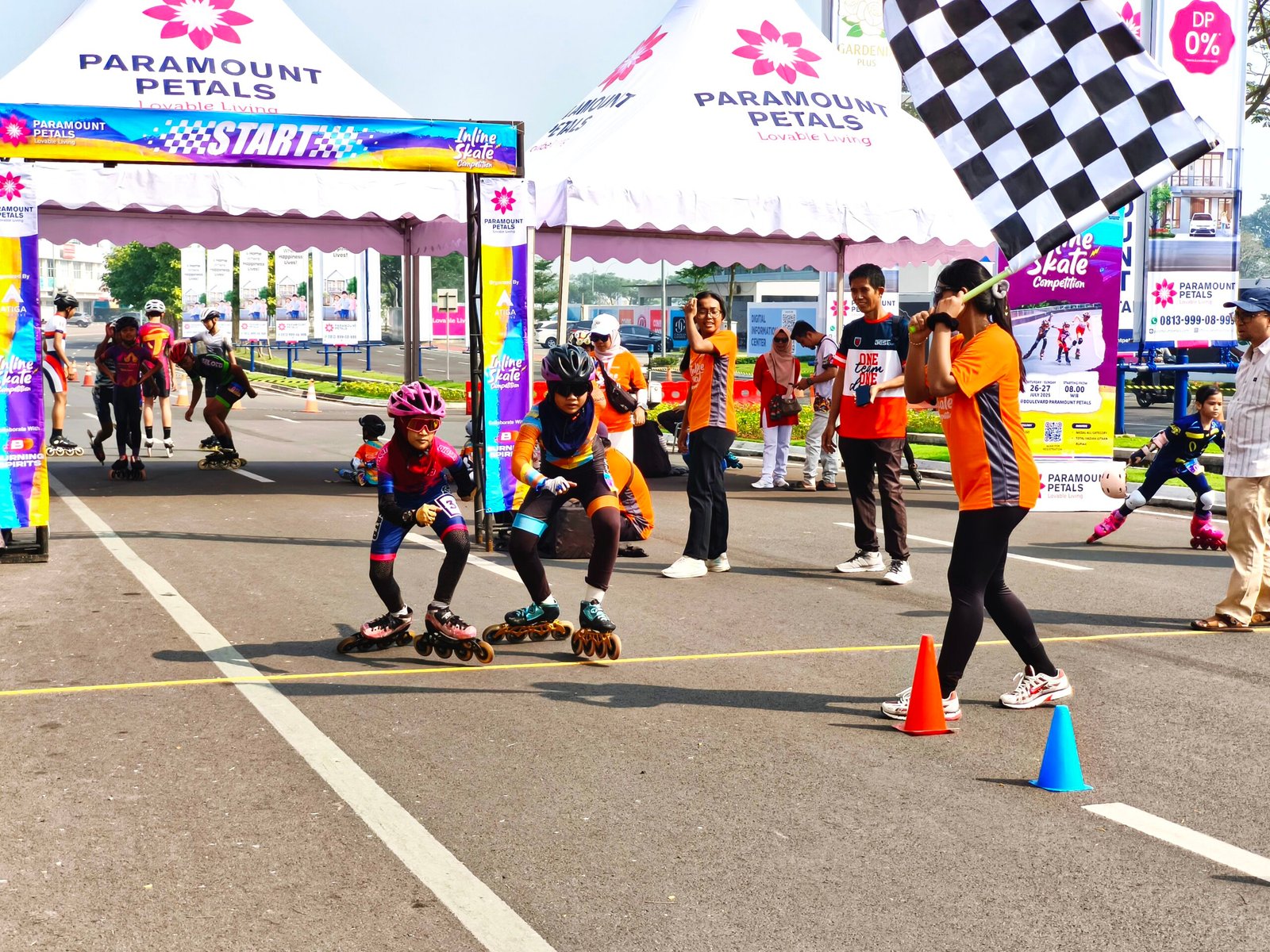 Paramount Petals Inline Skate Competition,