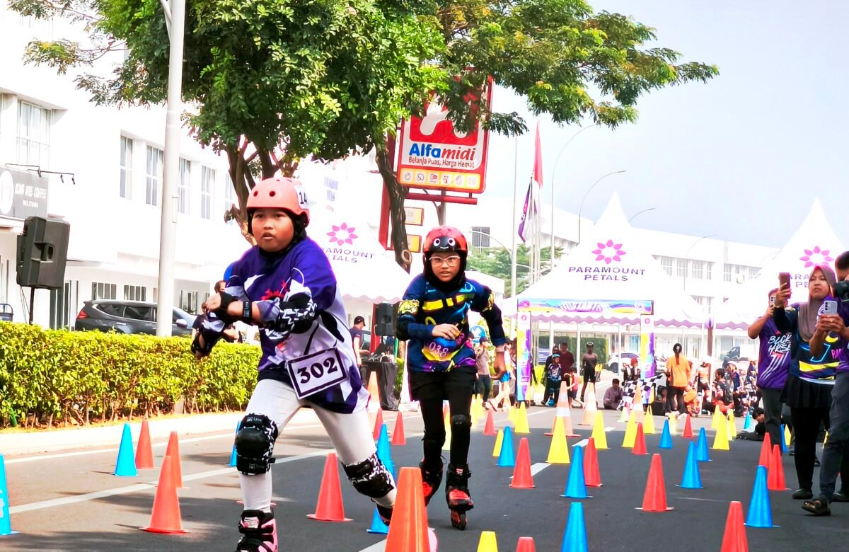 Asyik! Paramount Petals Bikin Lomba Inline Skate, Sekalian Ada Promo Cashback Rp50 Juta Buat Properti Idaman!