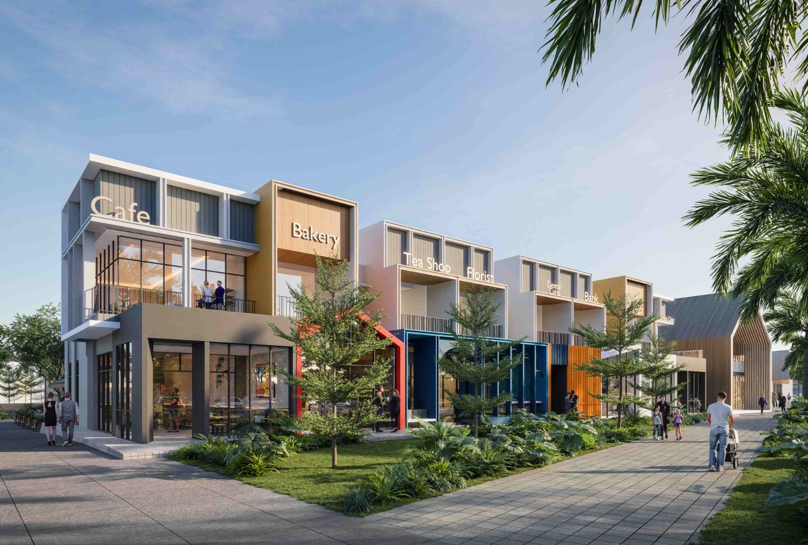 district east karawang ruko waterfront ion terrace clarke quay investasi properti komersial karawang timur