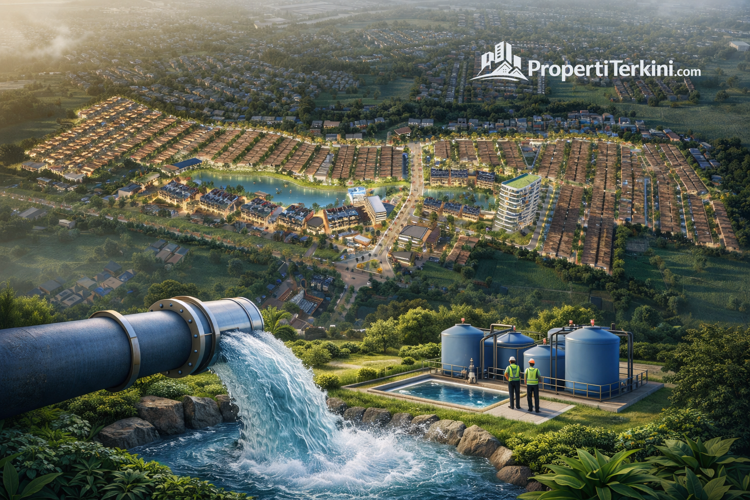 air bersih District East Karawang