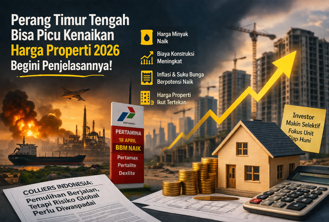dampak perang Timur Tengah ke properti