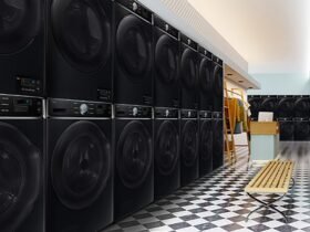 bisnis laundry Samsung Professional Dryer DV14 14 kg