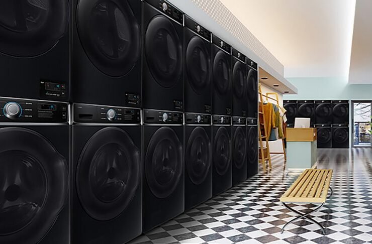 bisnis laundry Samsung Professional Dryer DV14 14 kg