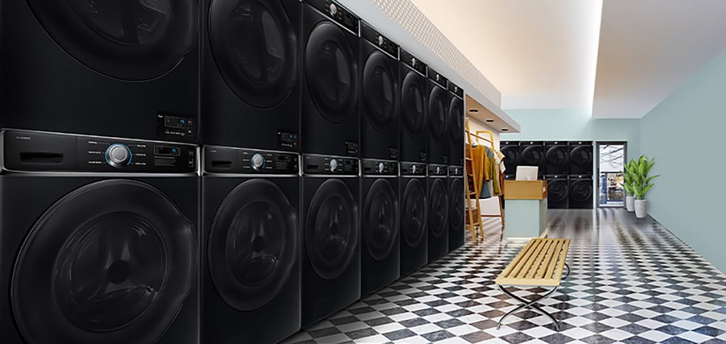 bisnis laundry Samsung Professional Dryer DV14 14 kg
