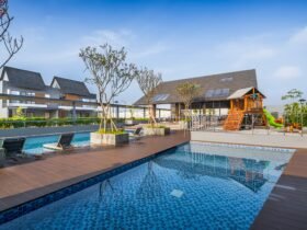 Rumah dengan flexible layout didukung fasilitas clubhouse, kolam renang, dan area bermain anak di kawasan Summarecon Bandung.