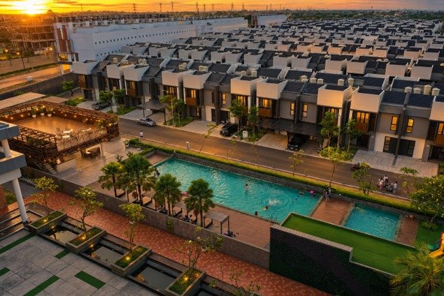 Cluster hunian di Summarecon Crown Gading