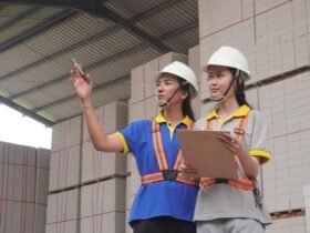 forklift listrik BLES untuk mendukung efisiensi operasional pabrik bata ringan