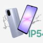 Smartphone Samsung Galaxy A07s dengan fitur sertifikasi IP54 tahan cipratan air dan debu